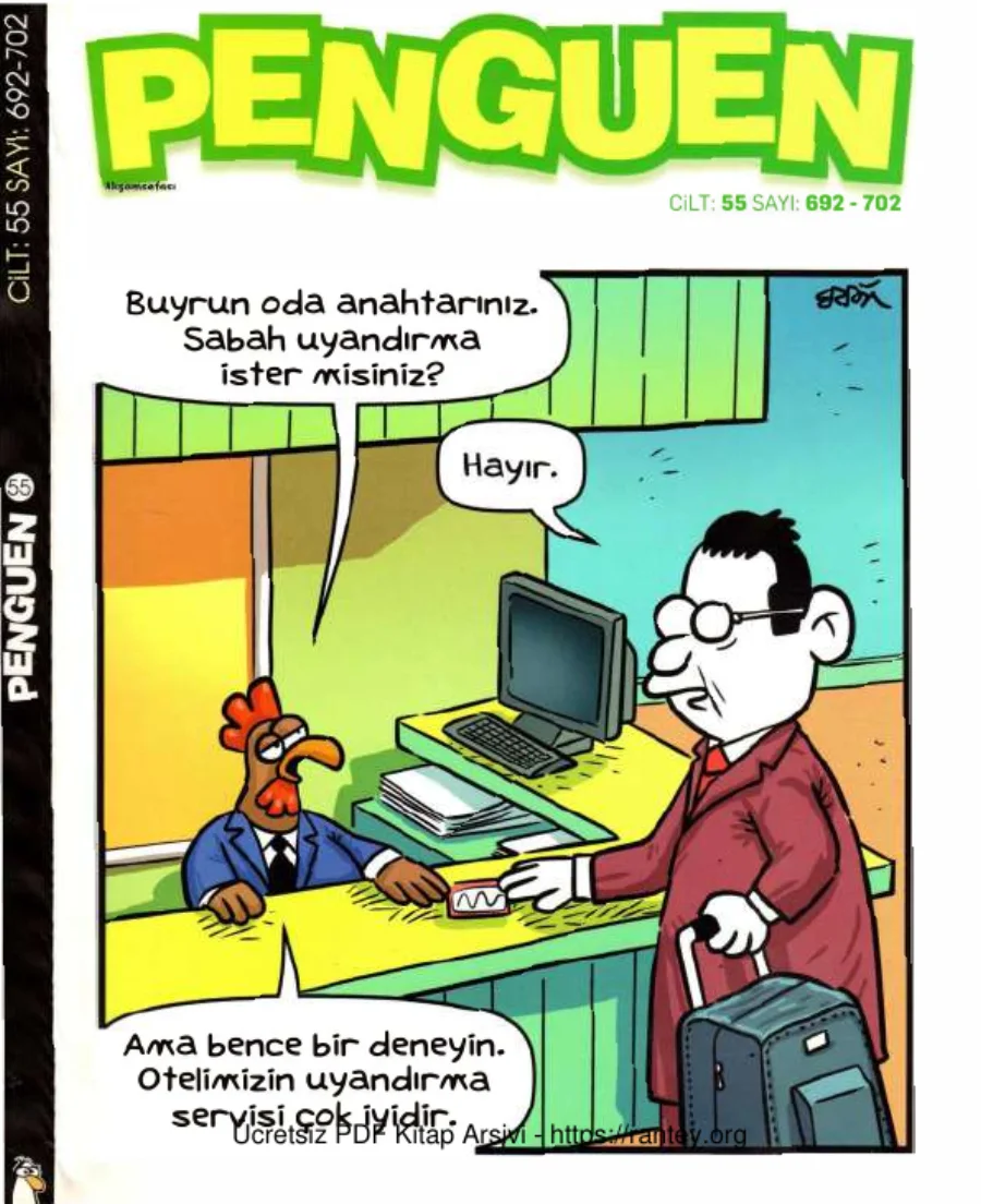 Penguen Cilt 55 Sayı 692 702 2015 kapak görseli