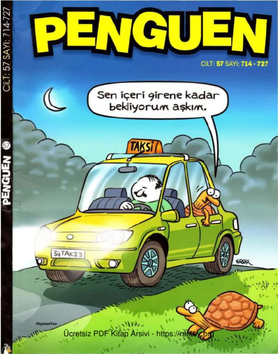 Penguen Cilt 57 Sayı 714 727 2016 kapak görseli