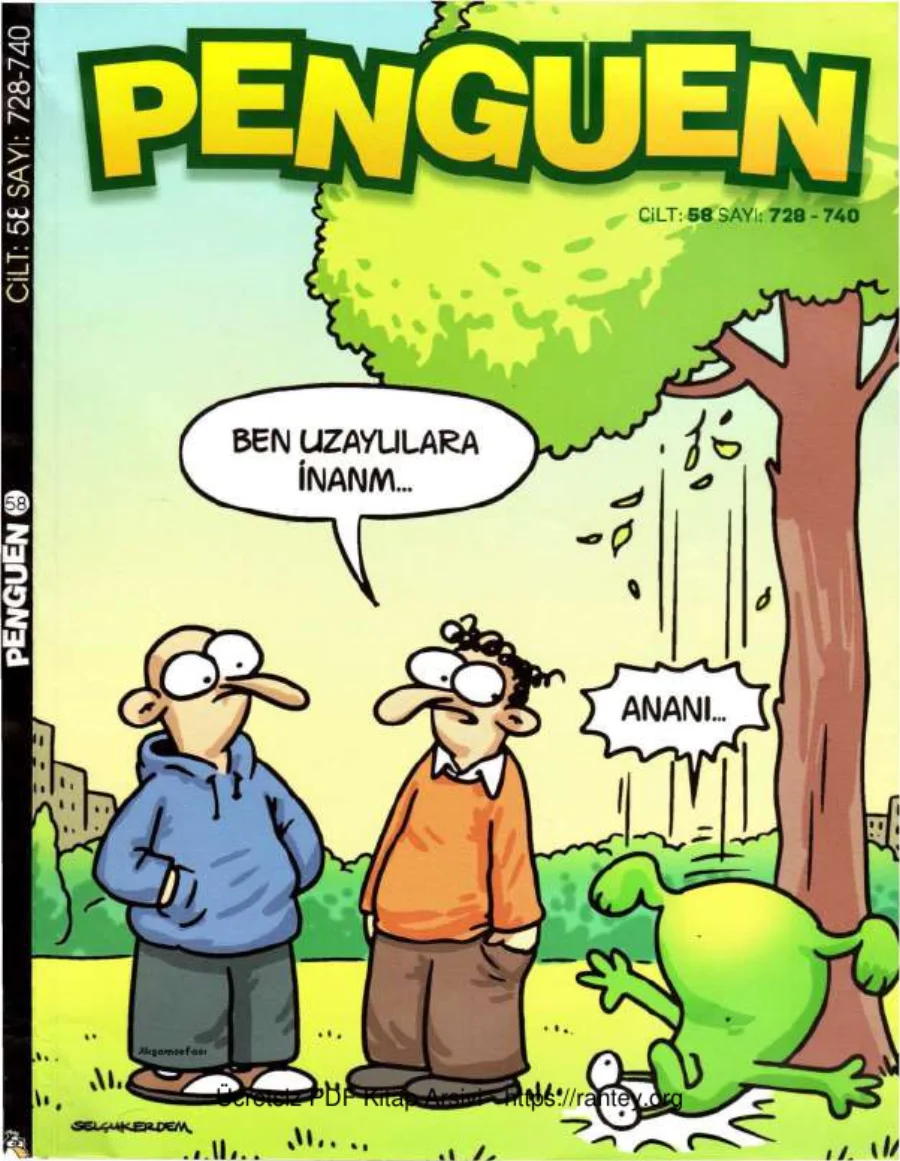 Penguen Cilt 58 Sayı 728 740 2016 kapak görseli