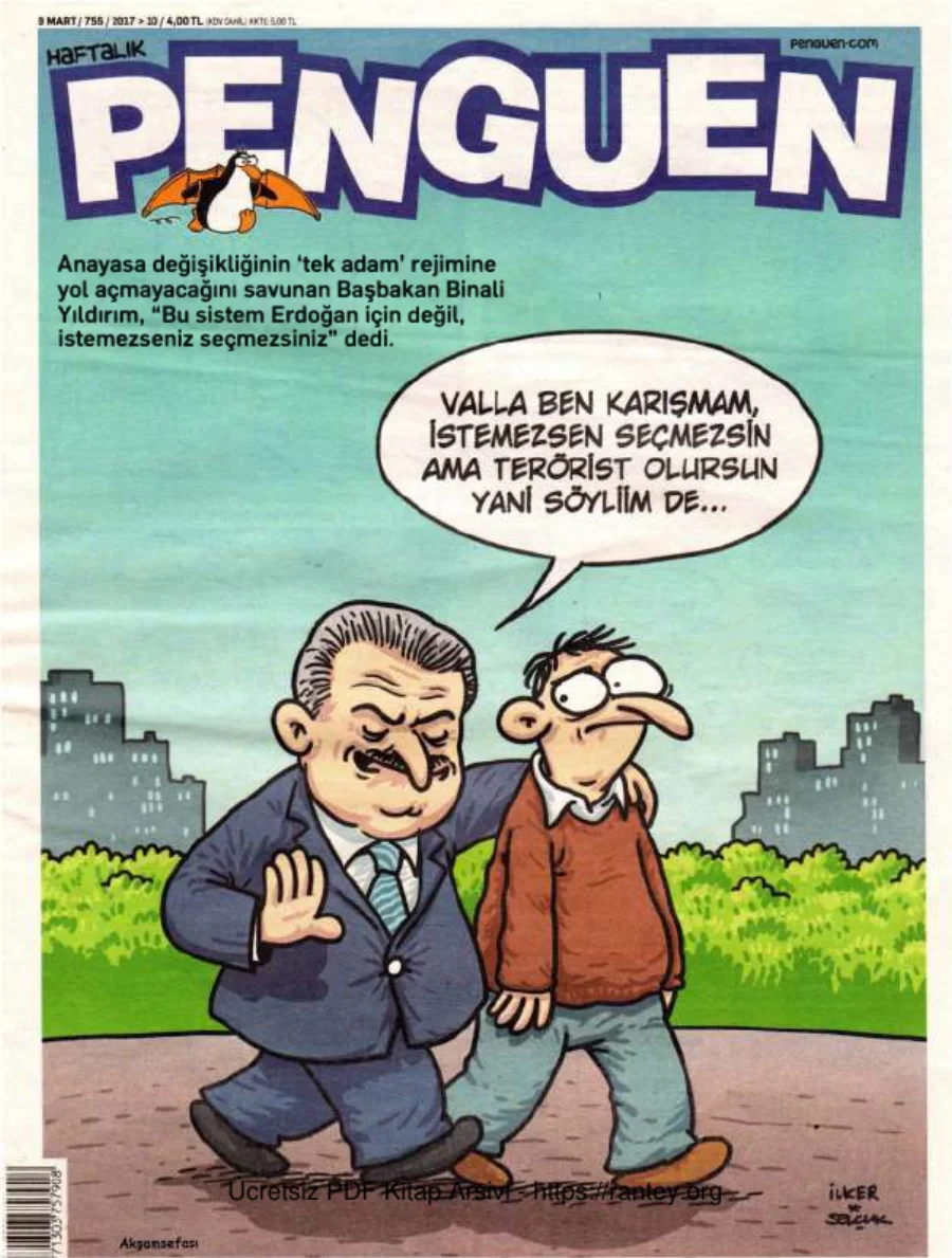 Penguen Cilt 60 Sayı 755 2017 kapak görseli