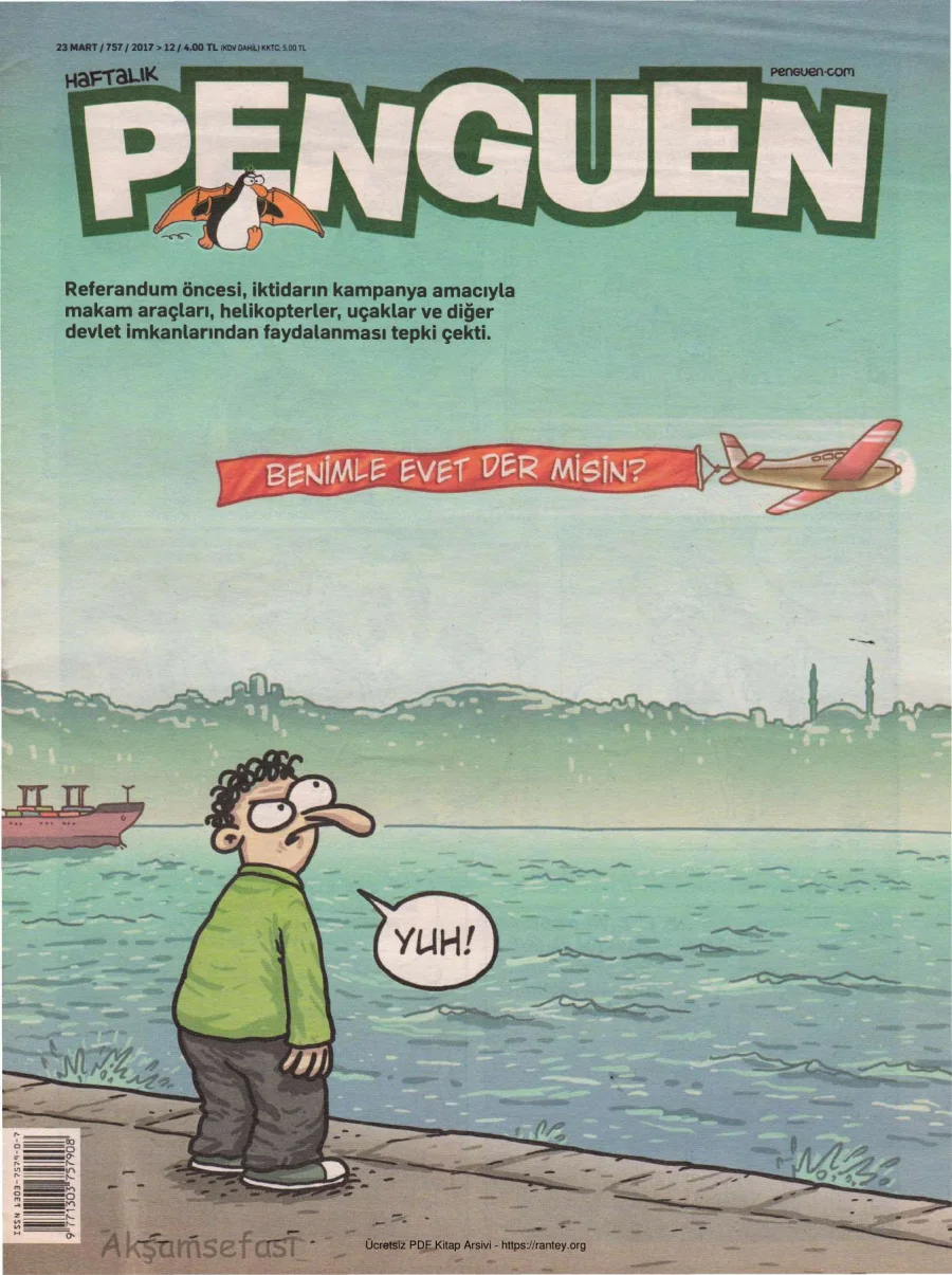 Penguen Cilt 60 Sayı 757 2017 kapak görseli
