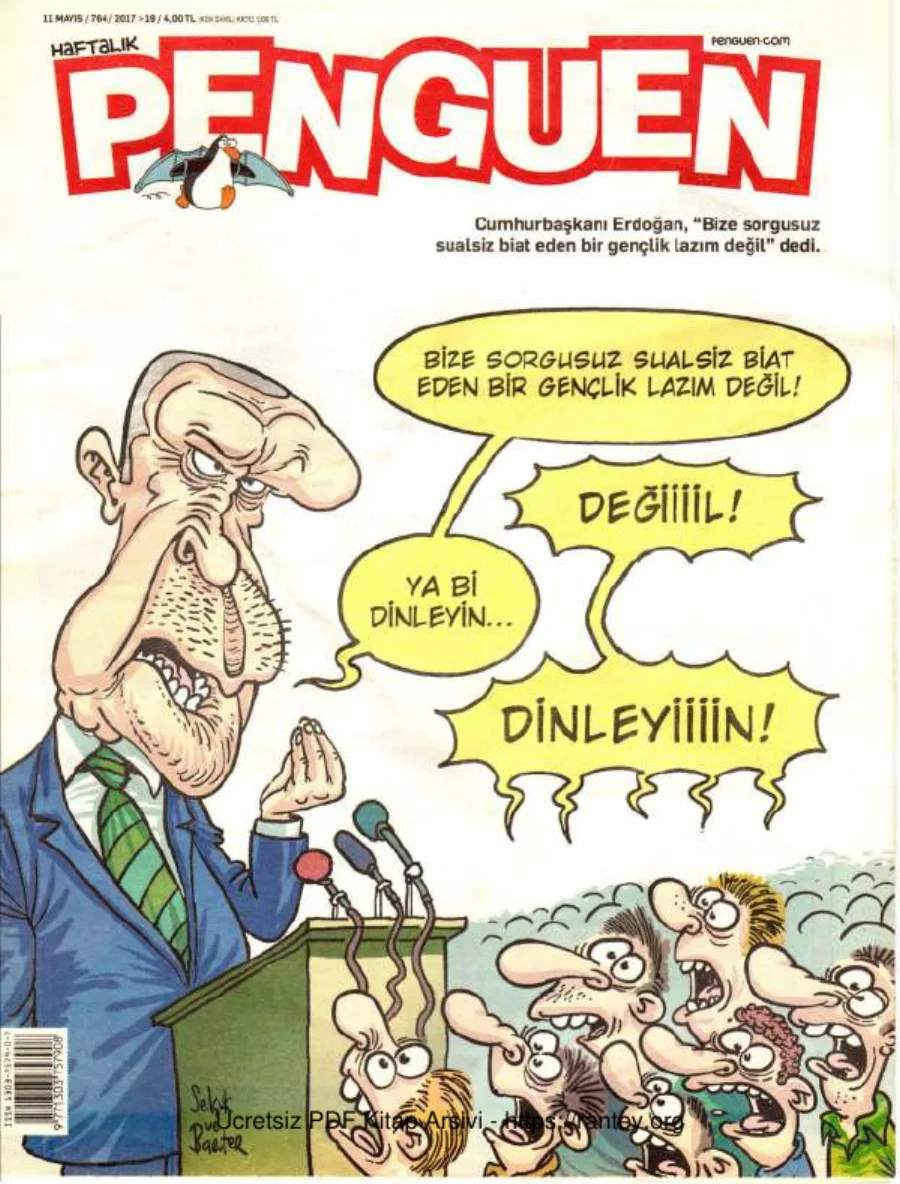 Penguen Cilt 60 Sayı 764 2017 kapak görseli