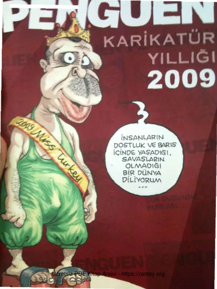 Penguen Karikatür Yıllığı 2009 kapak görseli