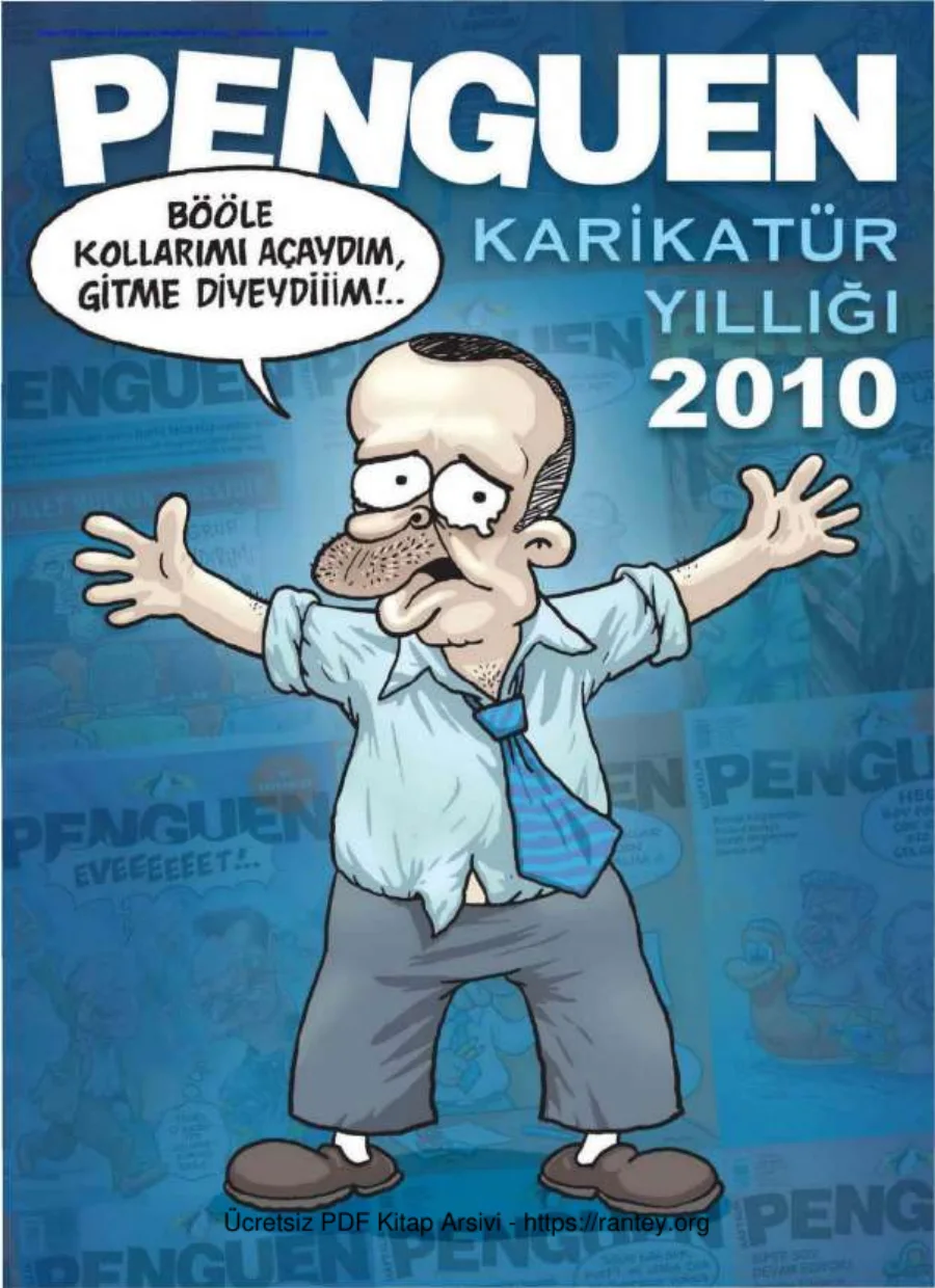 Penguen Karikatür Yıllığı 2010 kapak görseli