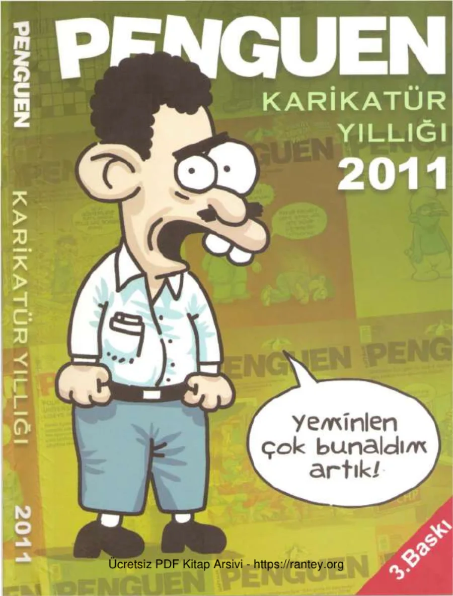 Penguen Karikatür Yıllığı 2011 kapak görseli
