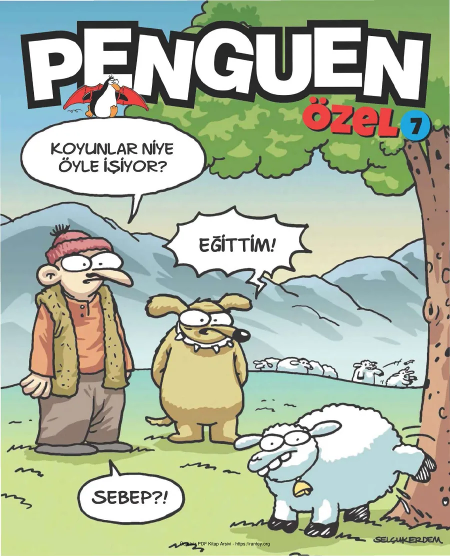 Penguen Özel Sayı 07 Nisan 2018 kapak görseli