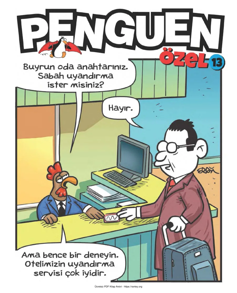 Penguen Özel Sayı 13 Ekim 2018 kapak görseli