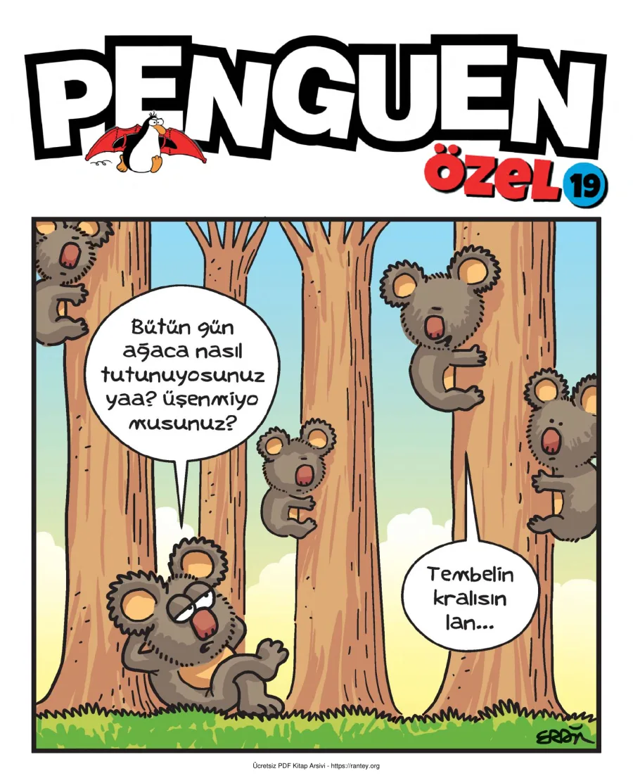 Penguen Özel Sayı 19 Nisan 2019 kapak görseli