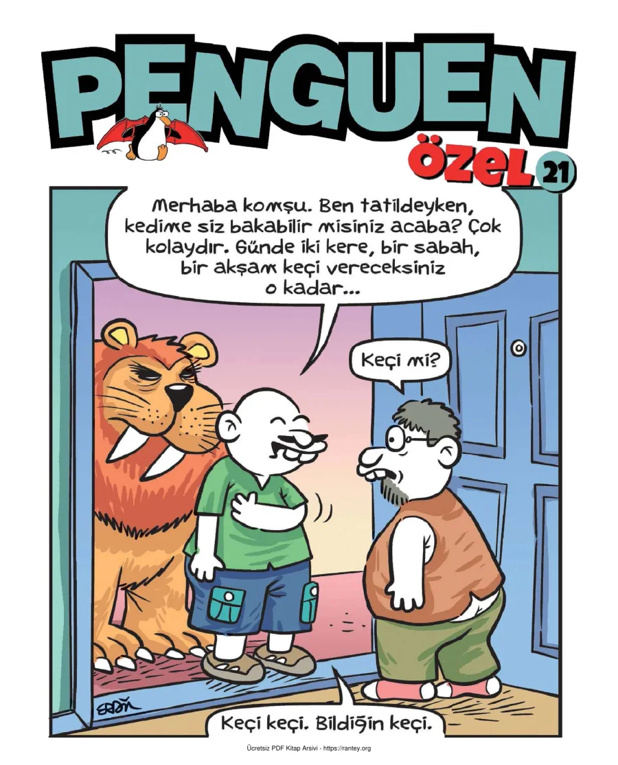 Penguen Özel Sayı 21 Haziran 2019 kapak görseli
