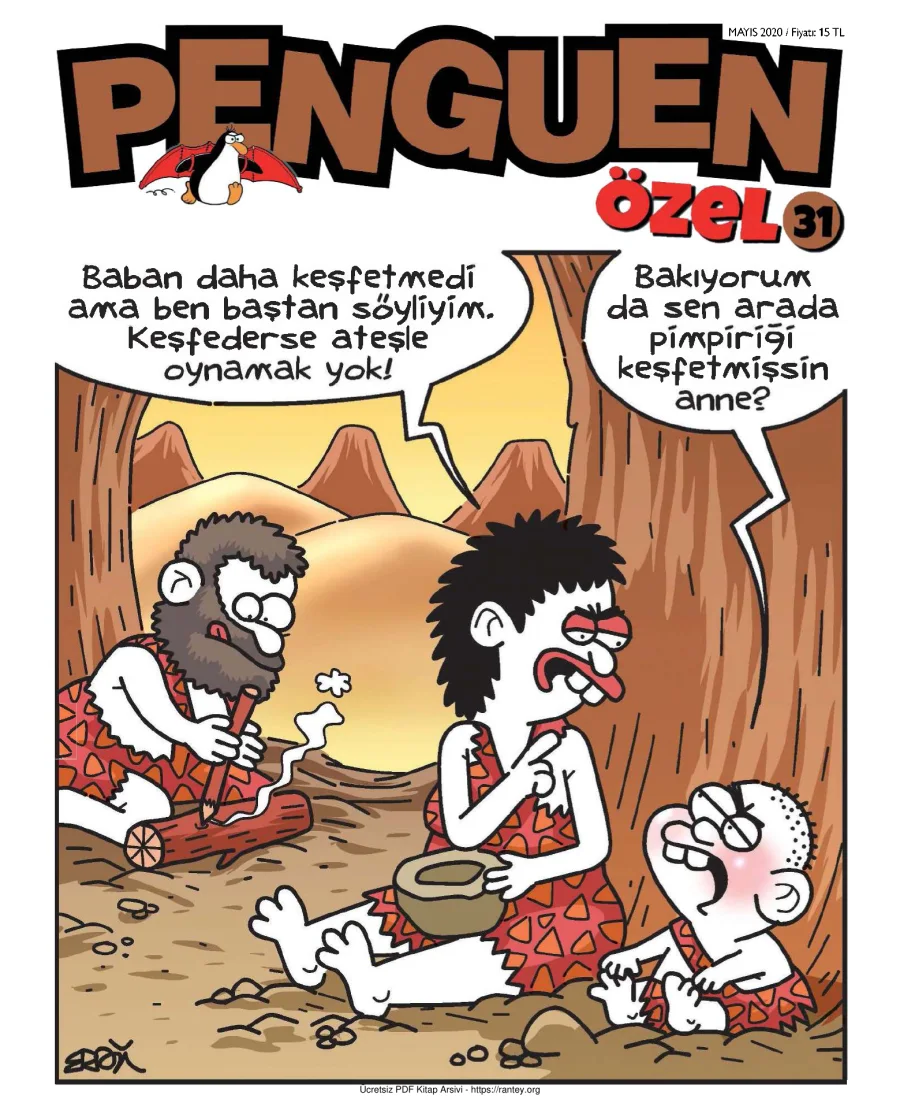 Penguen Özel Sayı 31 Mayıs 2020 kapak görseli