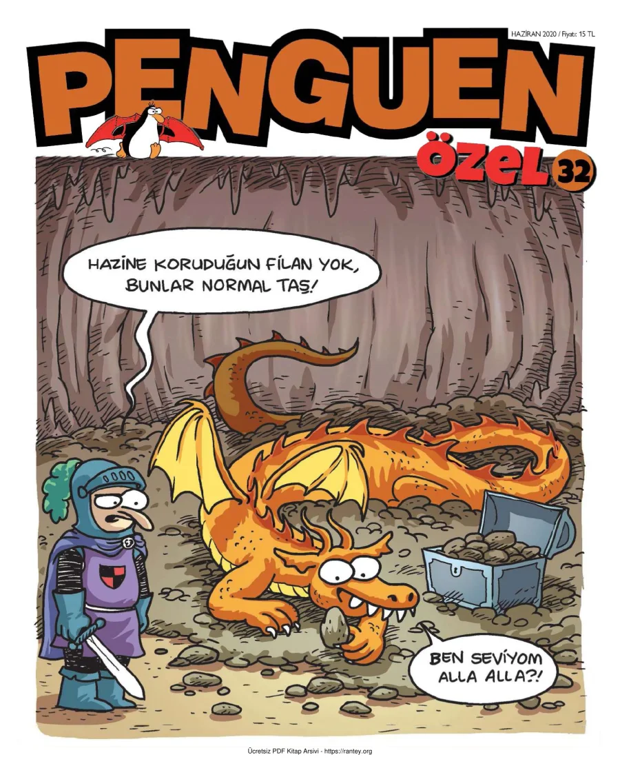 Penguen Özel Sayı 32 Haziran 2020 kapak görseli