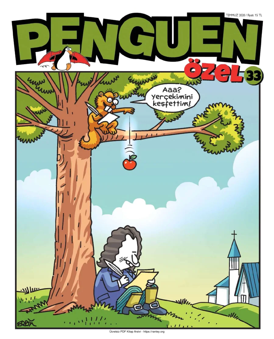 Penguen Özel Sayı 33 Temmuz 2020 kapak görseli
