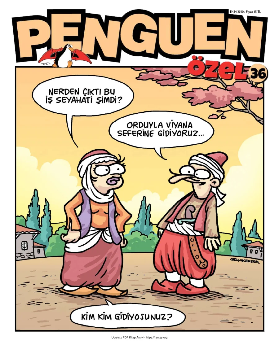 Penguen Özel Sayı 36 Ekim 2020 kapak görseli