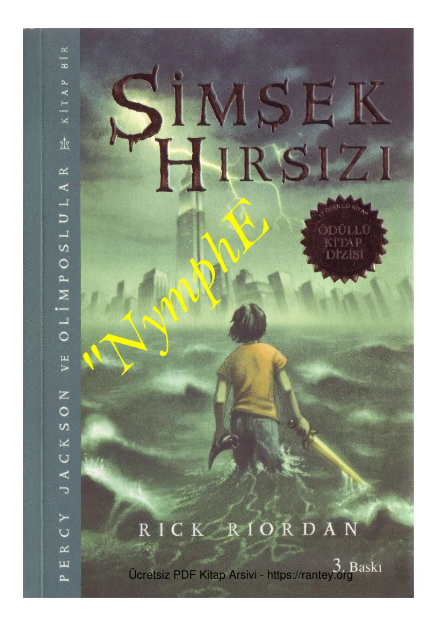 Percy Jackson ve Olimposlular 1 Şimşek Hırsızı kapak görseli