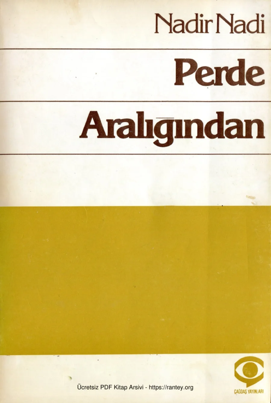 Perde Aralığından kapak görseli