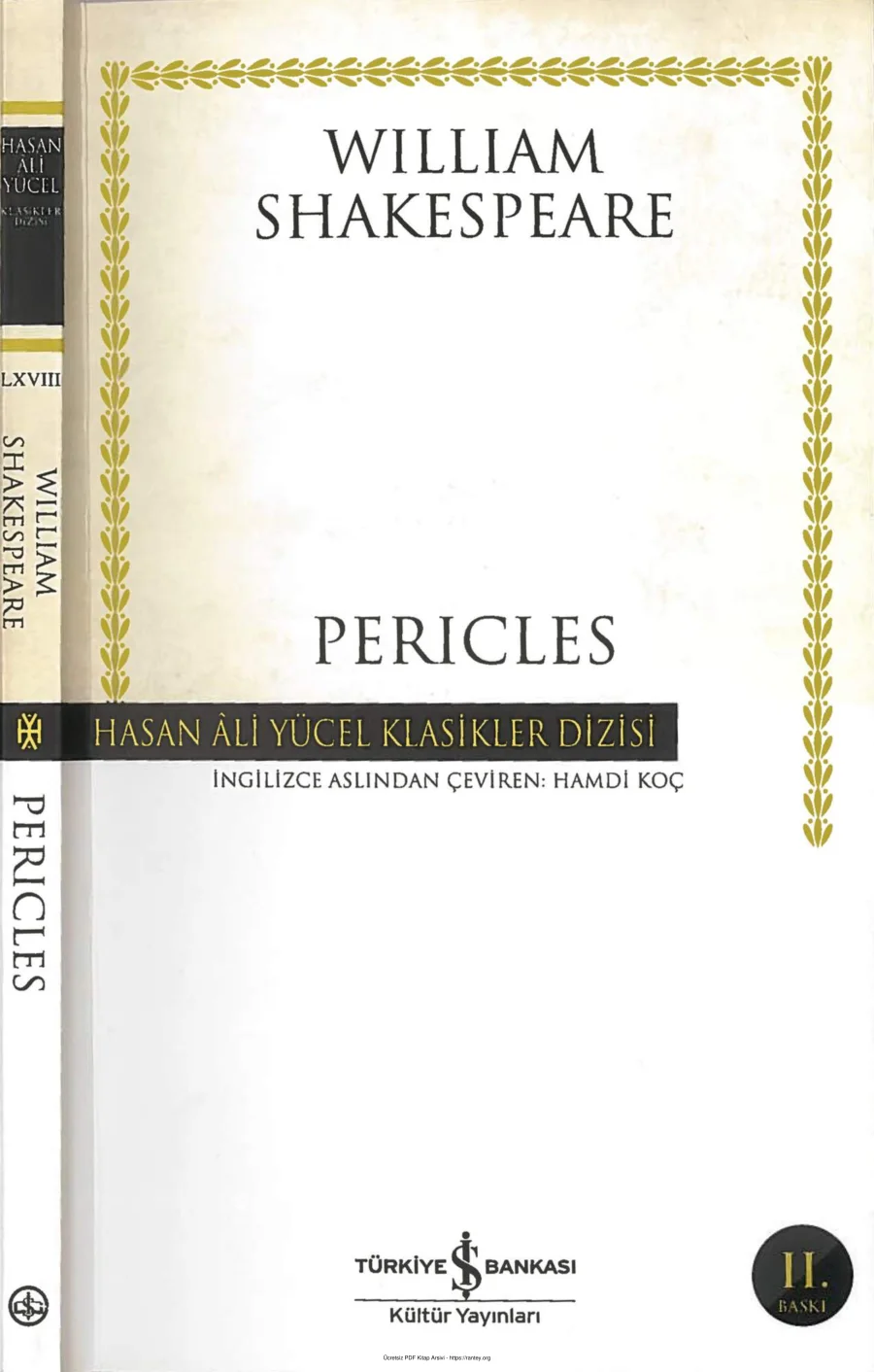 Pericles kapak görseli
