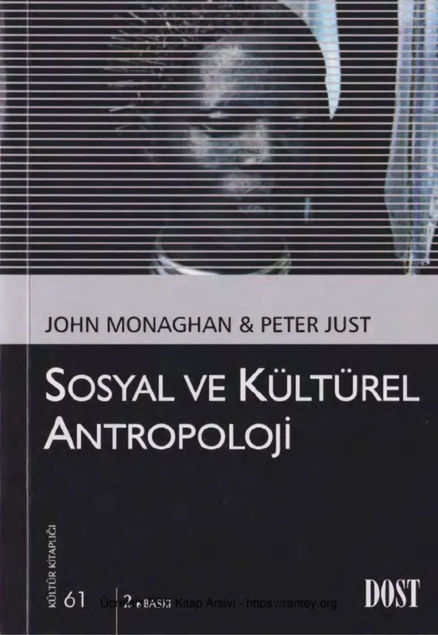 Peter Just Sosyal ve Kültürel Antropoloji kapak görseli