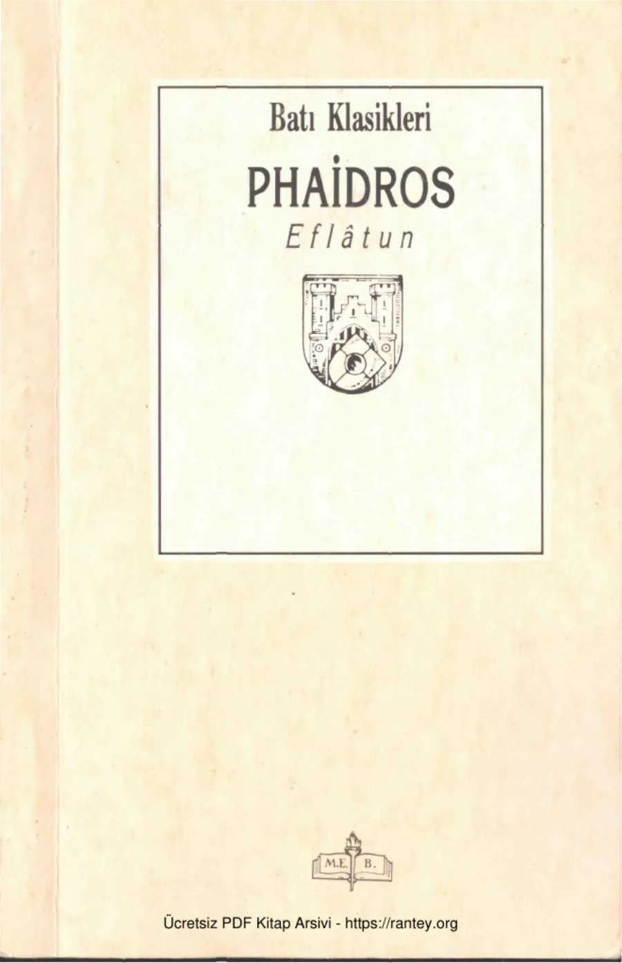Phaidros kapak görseli