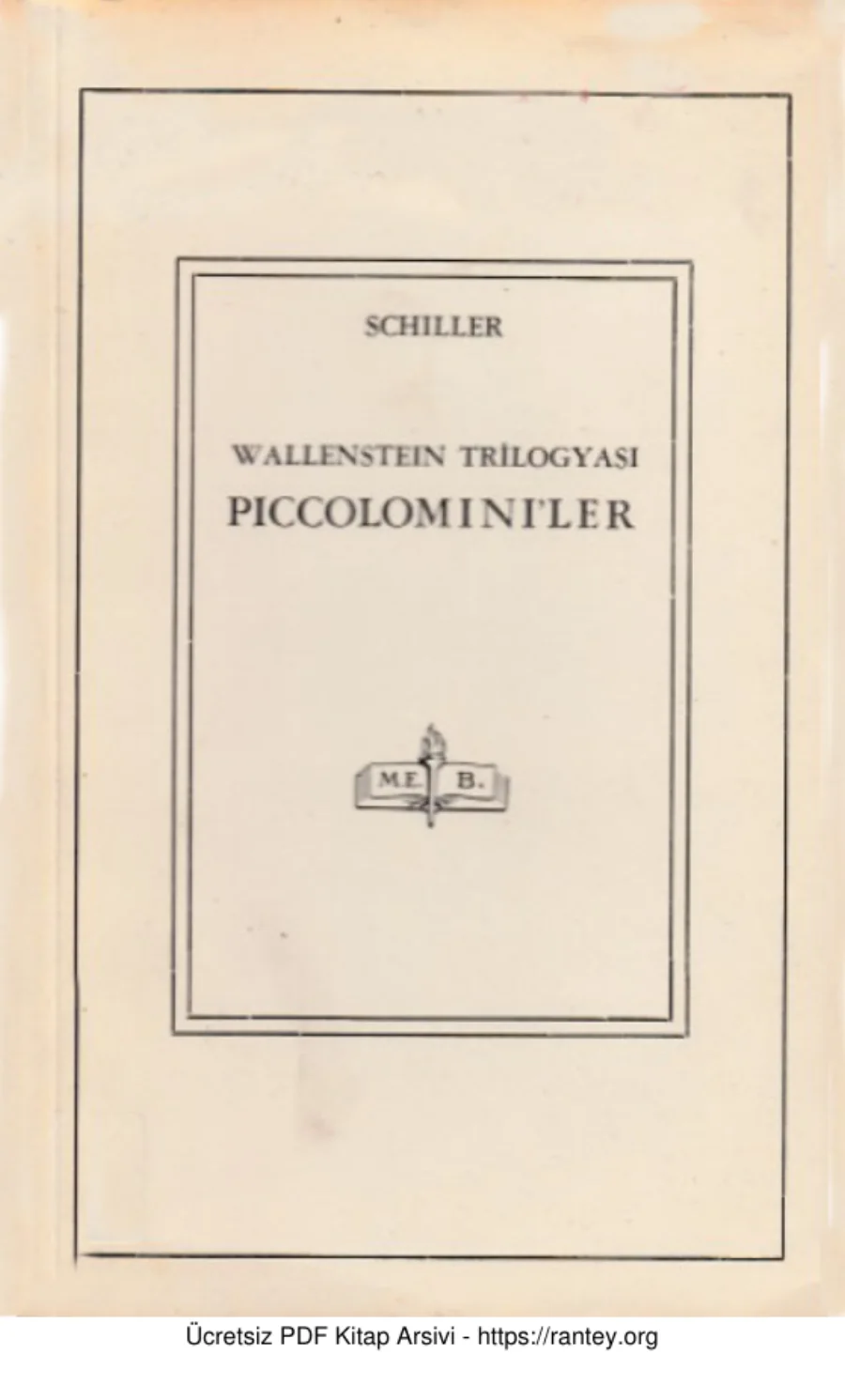 Piccolominiler MEB Yayınları kapak görseli