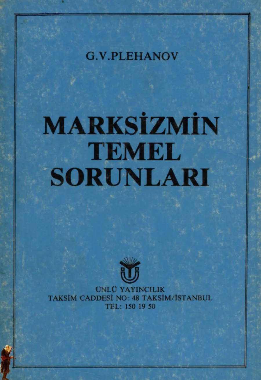 Plehanov Marksizmin Temel Sorunları Ünlü Yayınları kapak görseli