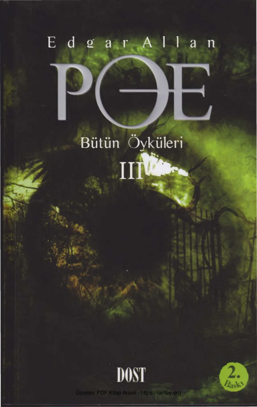 Poe Bütün Öyküleri III Dost Kitabevi kapak görseli