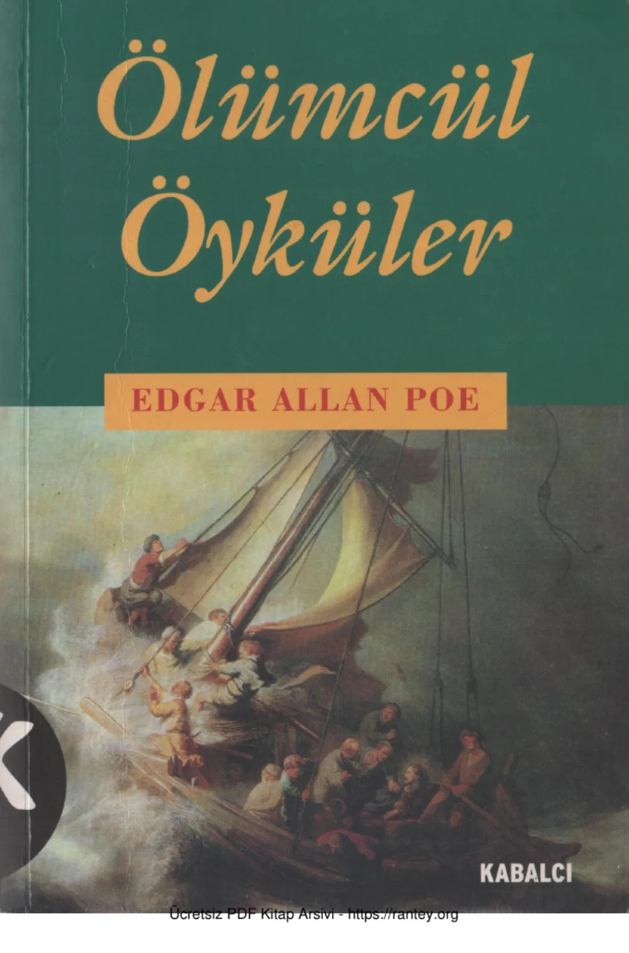 Poe Ölümcül Öyküler Kabalcı Yayınları kapak görseli
