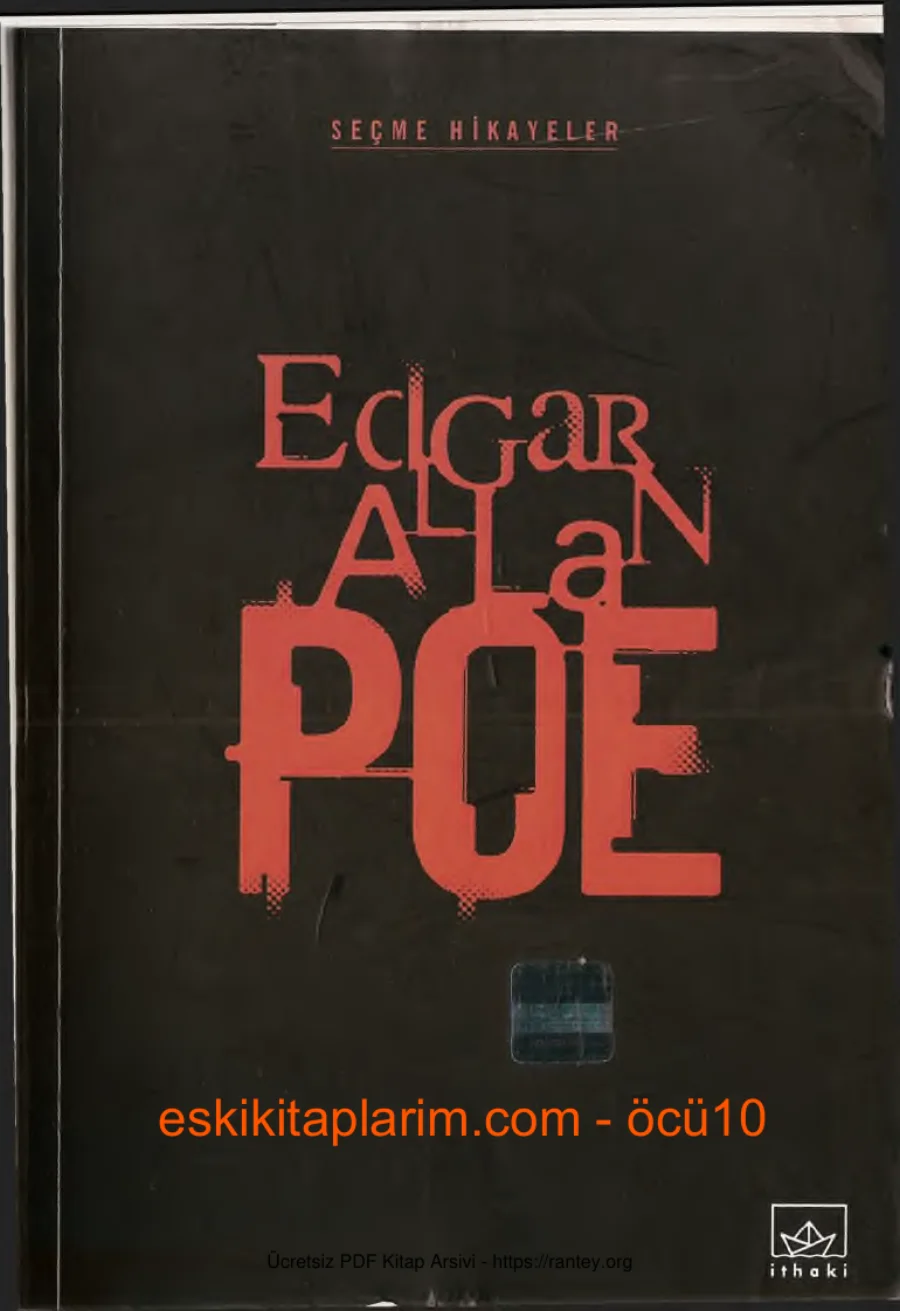 Poe Seçme Hikayeler kapak görseli