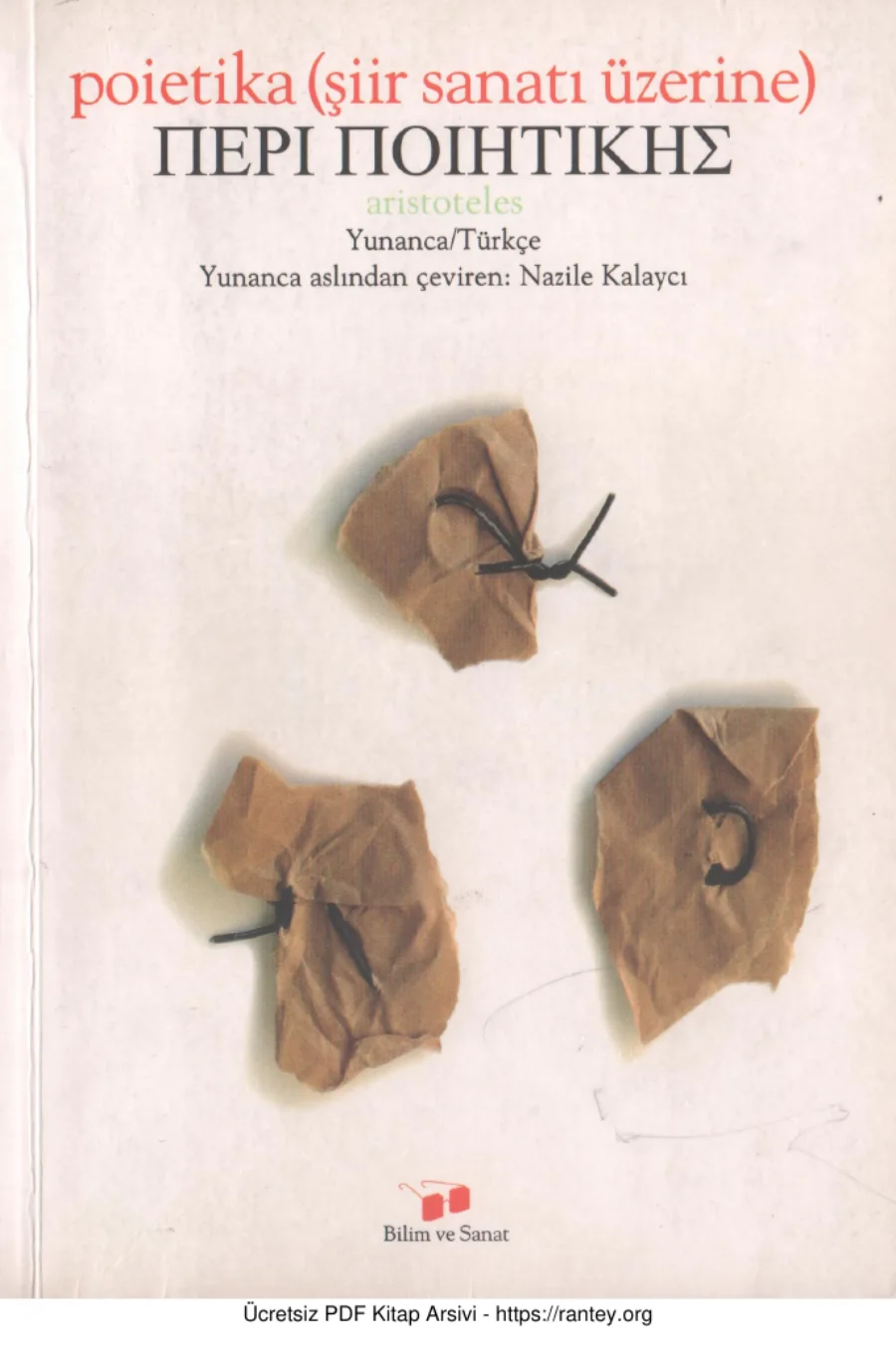 Poietika Şiir Sanatı Üzerine kapak görseli