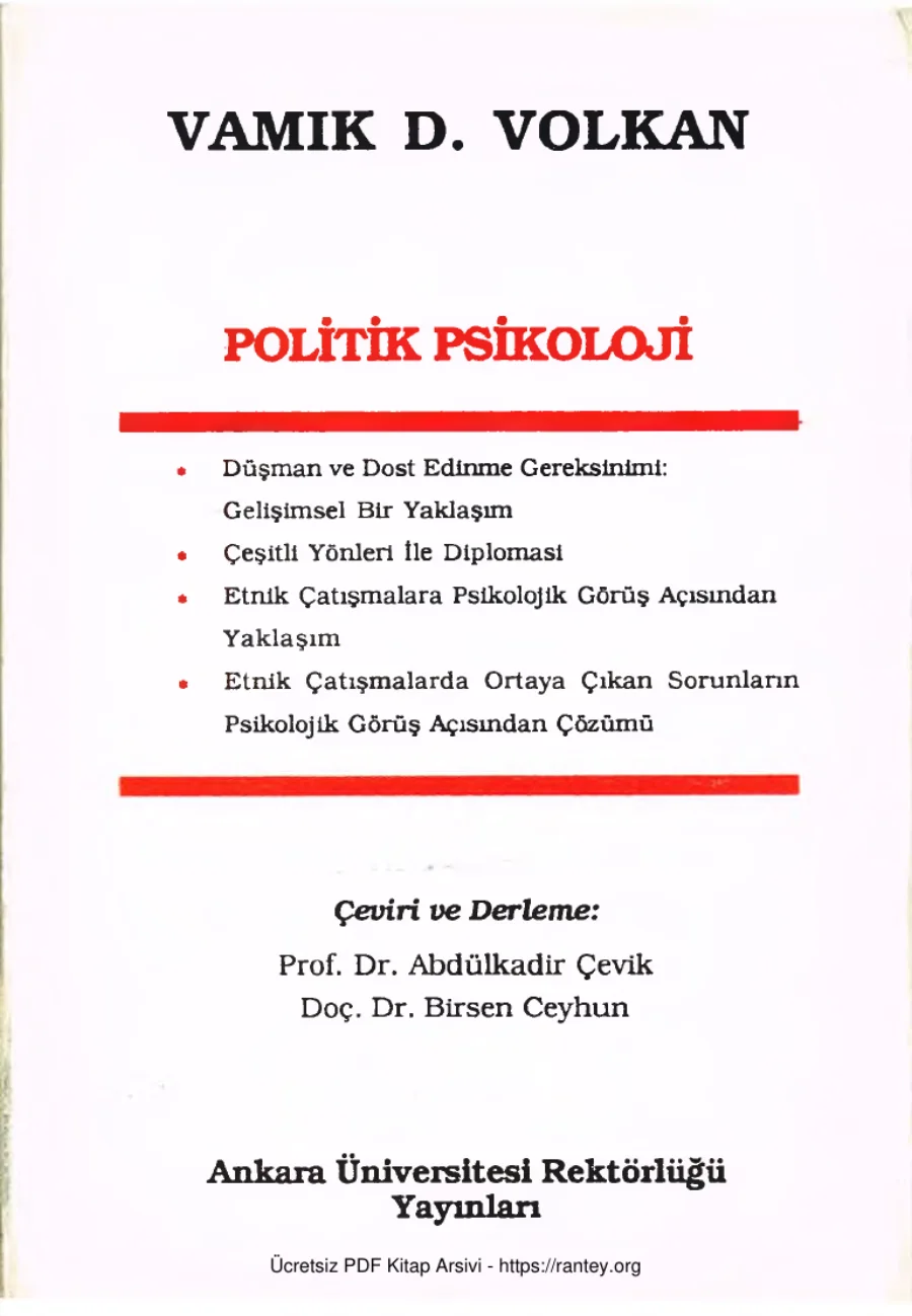 Politik Psikoloji kapak görseli