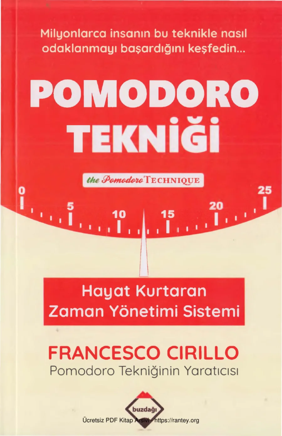 Pomodoro Tekniği kapak görseli