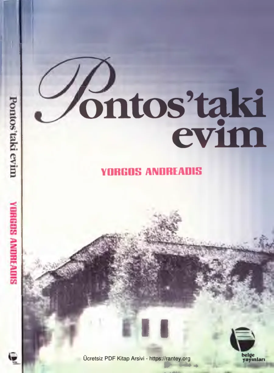 Pontostaki Evim Belge Yayınları kapak görseli