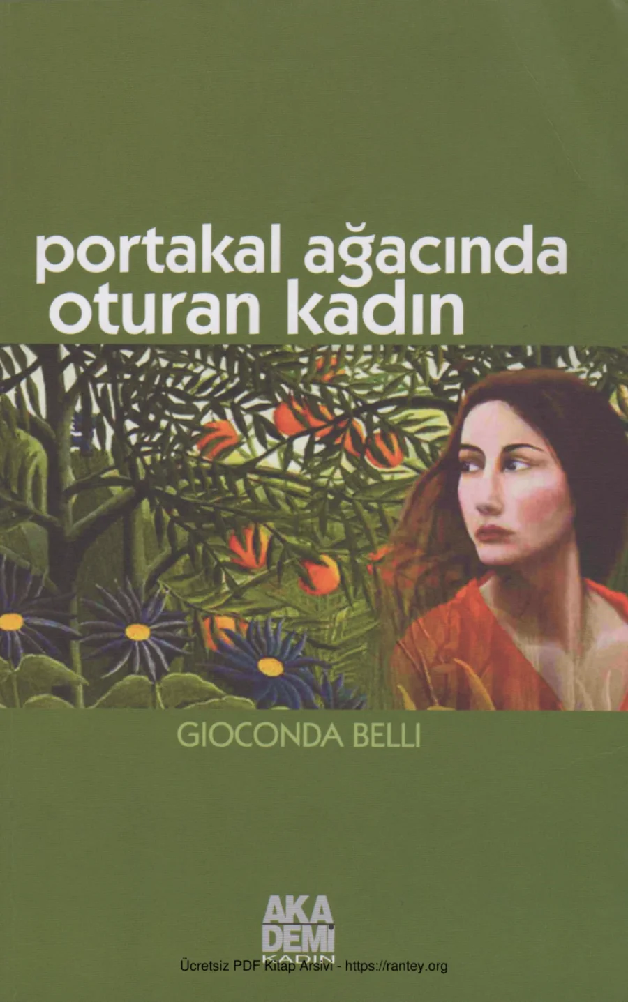 Portakal Ağacında Oturan Kadın kapak görseli