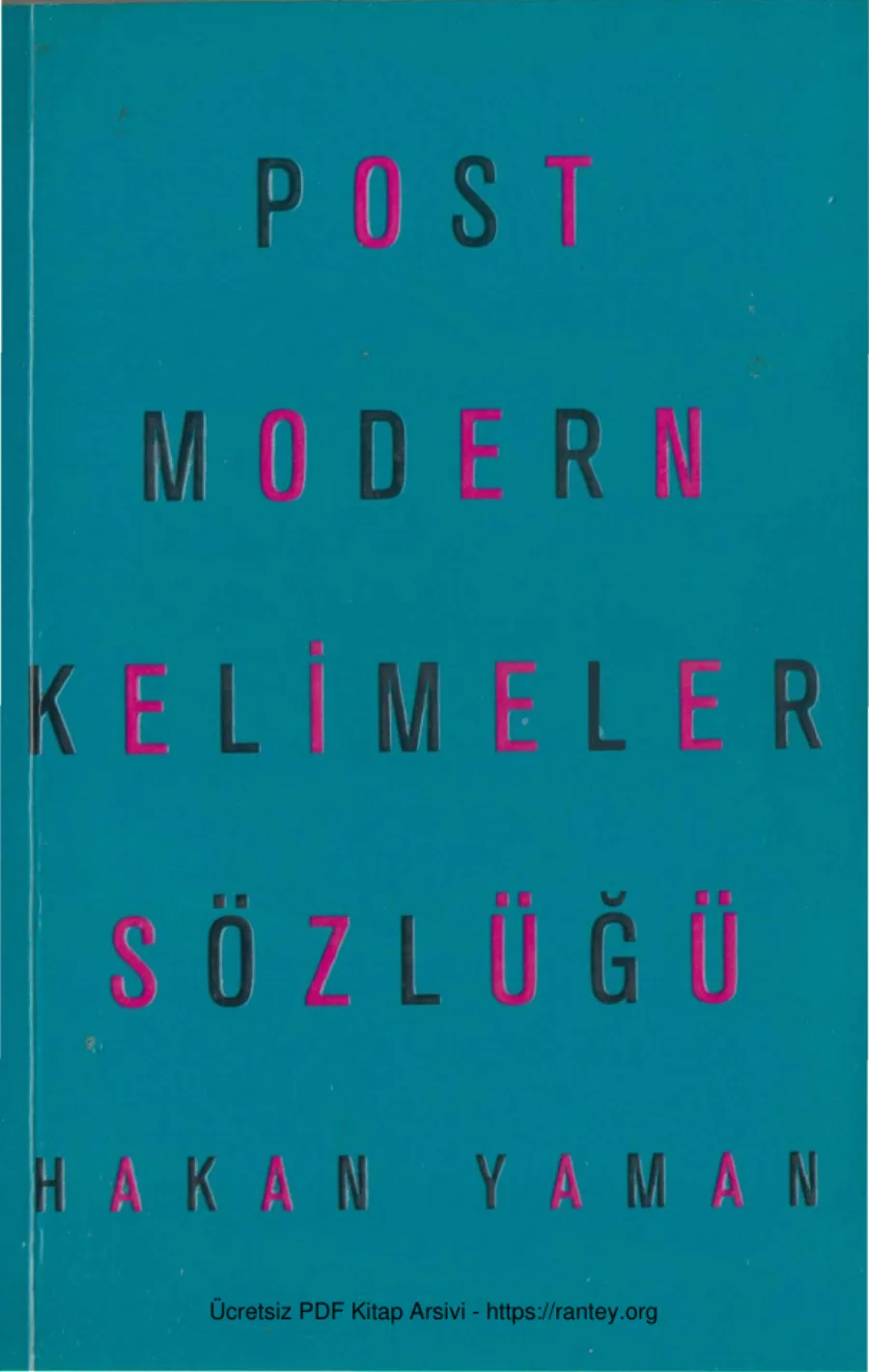 Post Modern Kelimeler Sözlüğü Alametifarika kapak görseli