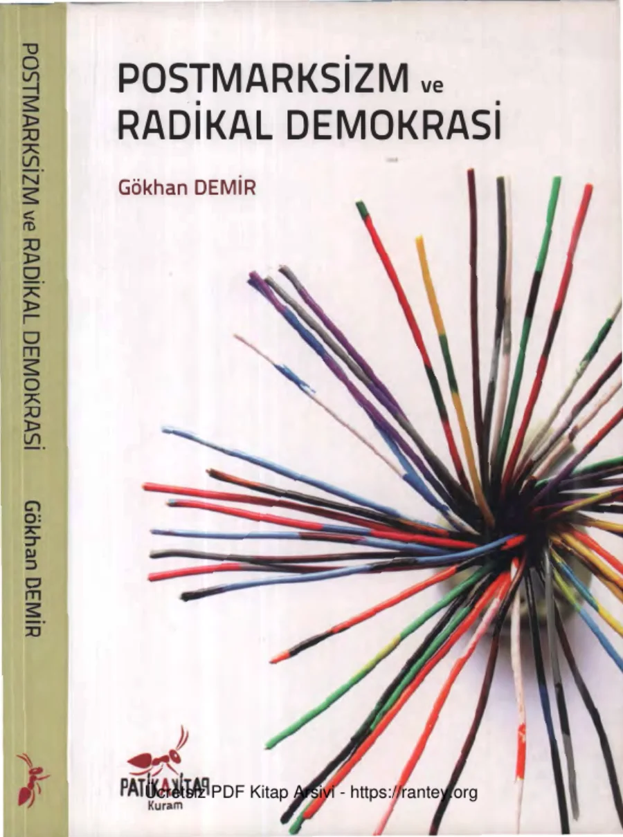 Postmarksizm ve Radikal Demokrasi Patika Yayınları kapak görseli