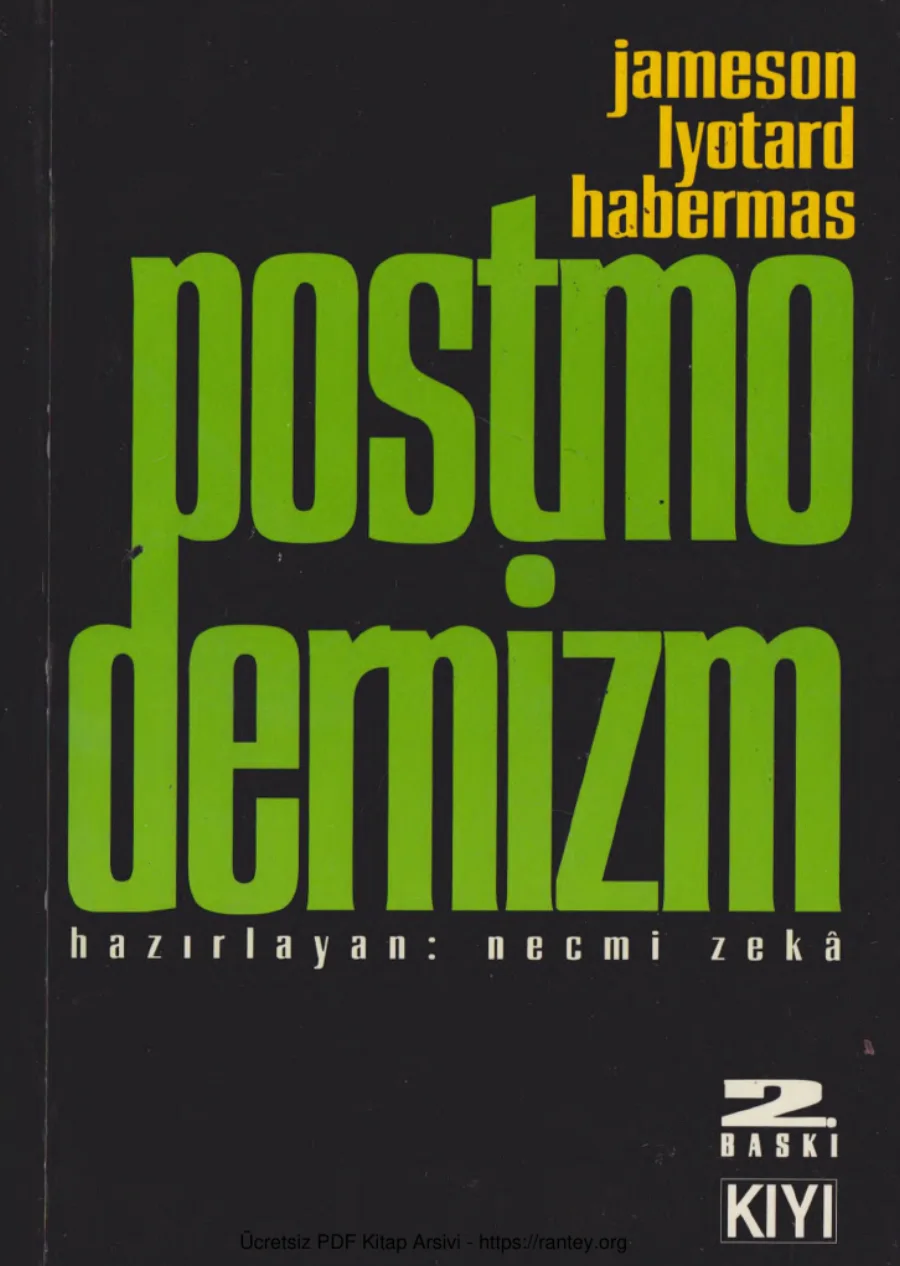 Postmodernizm kapak görseli