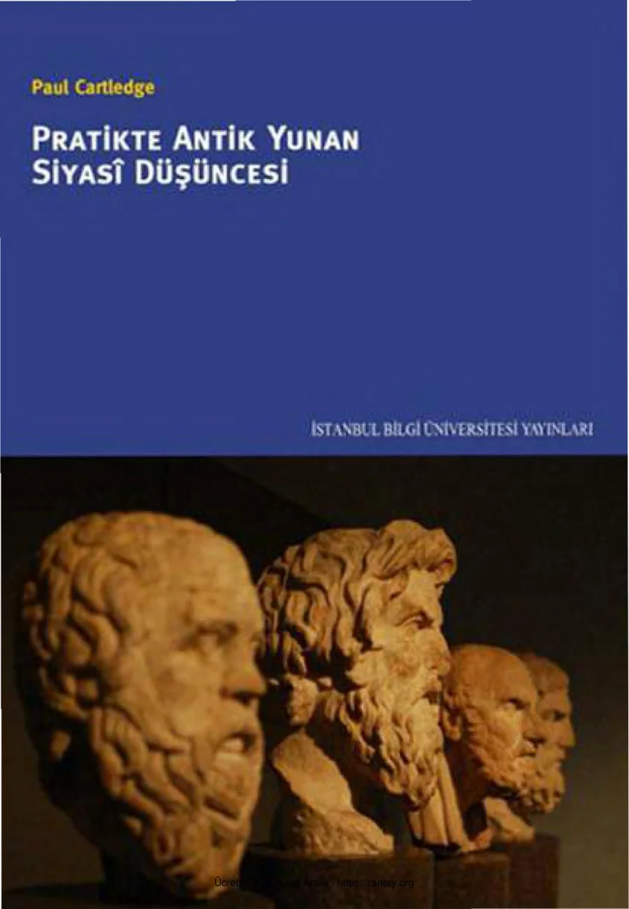 Pratikte Antik Yunan Siyasi Düşüncesi İstanbul Bilgi Üniversitesi Yayınları kapak görseli