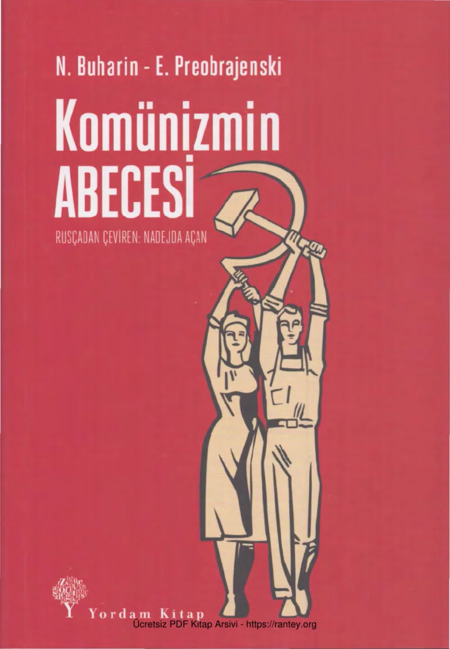 Preobrajenski Komünizmin Abecesi Yordam Kitap kapak görseli