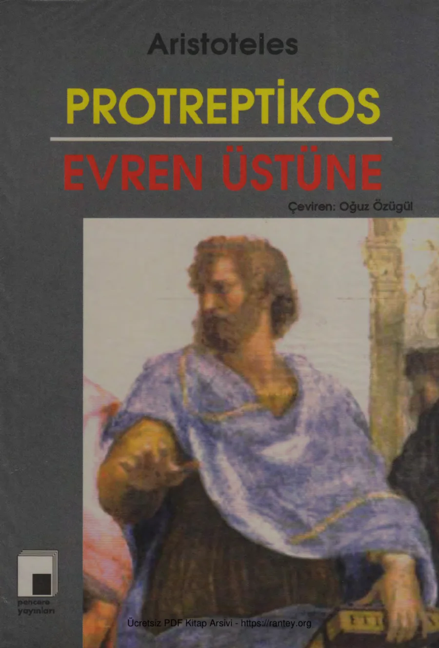 Protreptikos ve Evren Üstüne kapak görseli