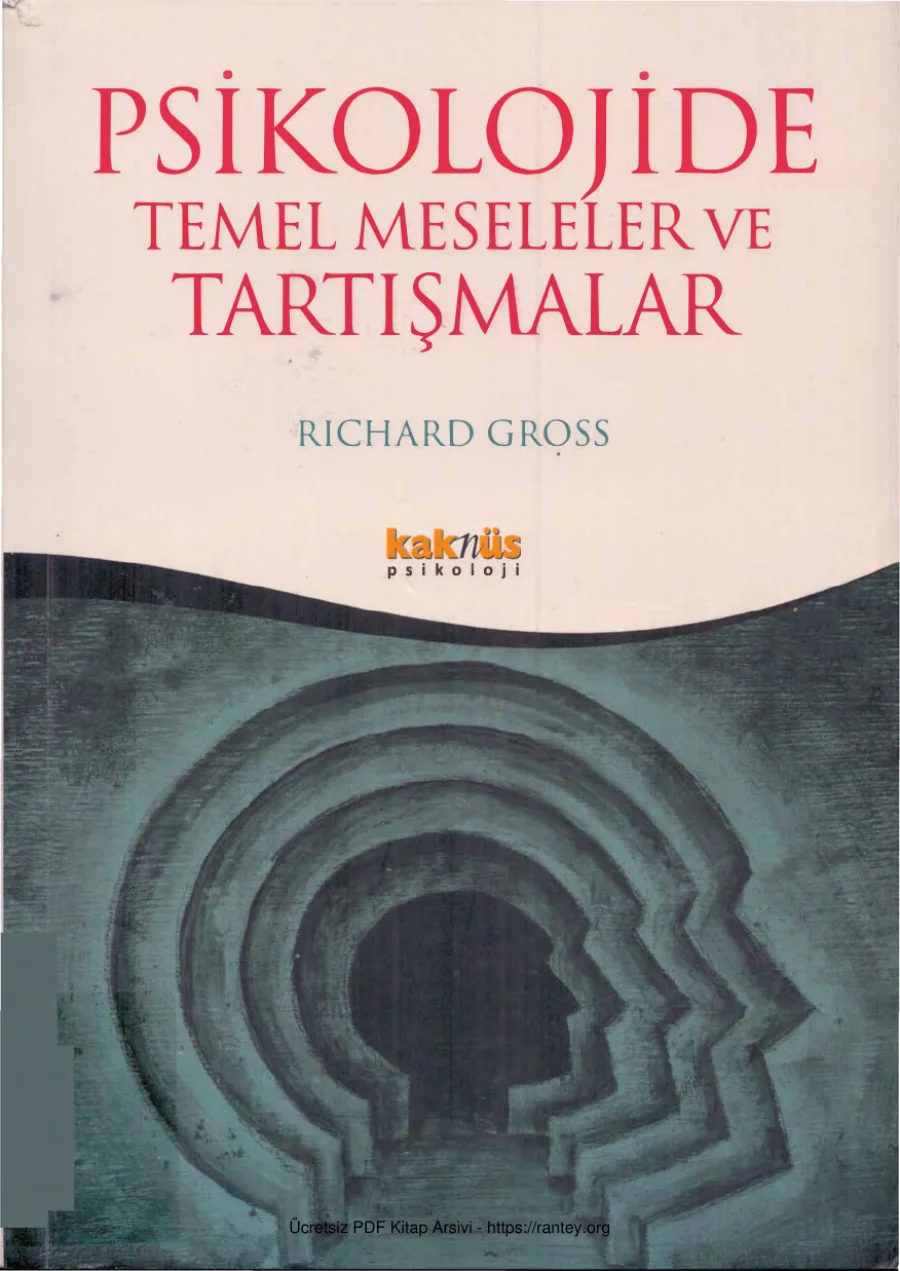 Psikolojide Temel Meseleler ve Tartışmalar Kaknüs Yayınları kapak görseli