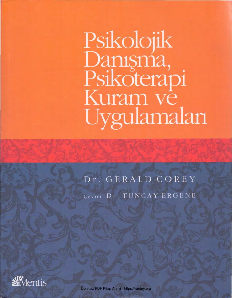 Psikolojik Danışma Psikoterapi Kuram ve Uygulamaları Mentis Yayınları sy 42 43 46 47 50 51 baskıdan kaynaklı eksik kapak görseli