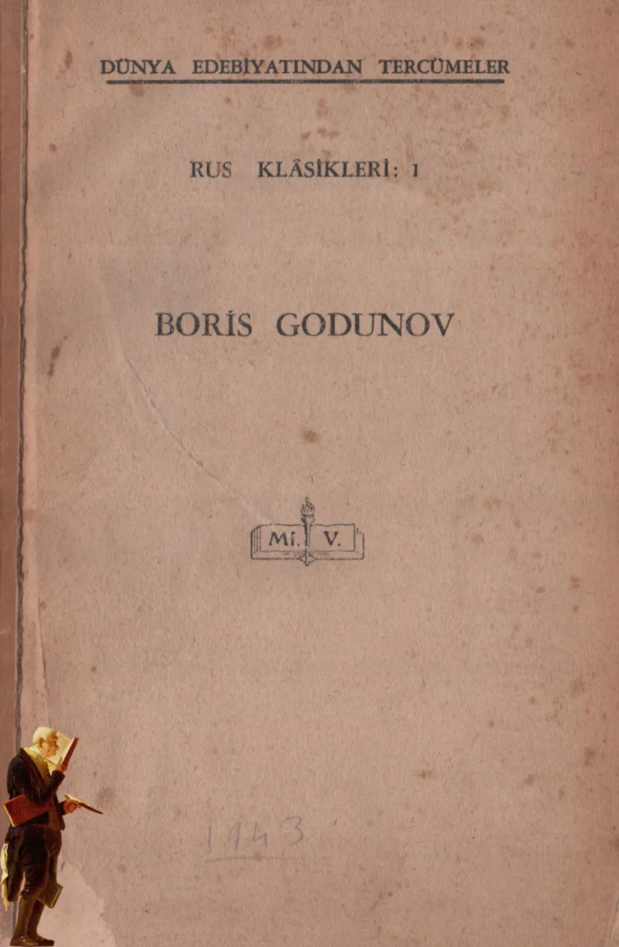 Puşkin Boris Godunov MEB Yayınları kapak görseli