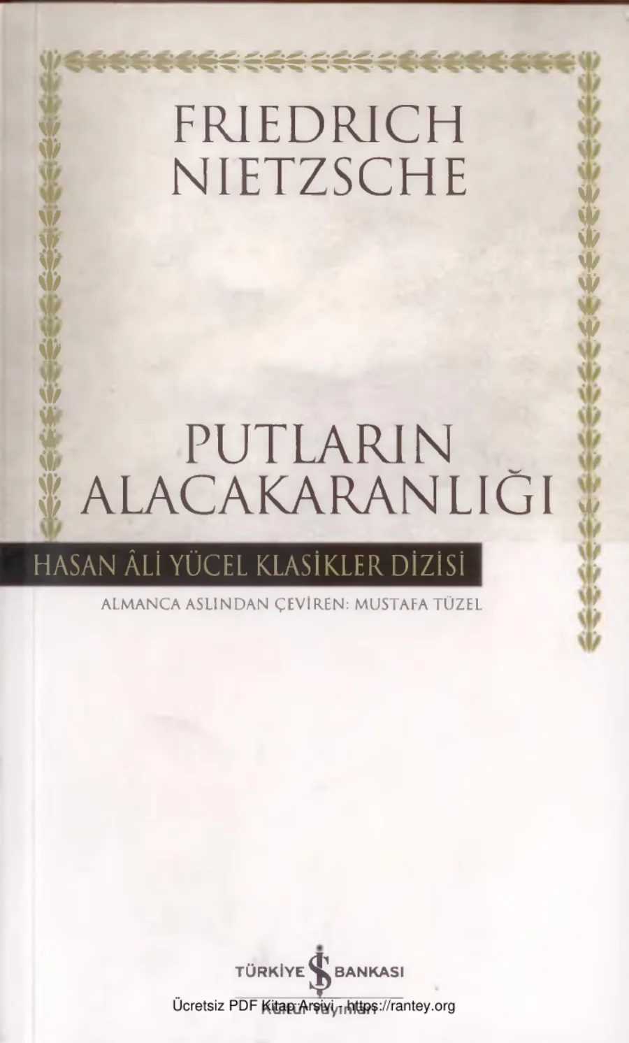 Putların Alacakaranlığı kapak görseli