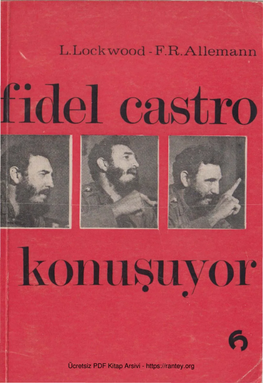 R Allemann Fidel Castro Konuşuyor Habora Yayınları kapak görseli