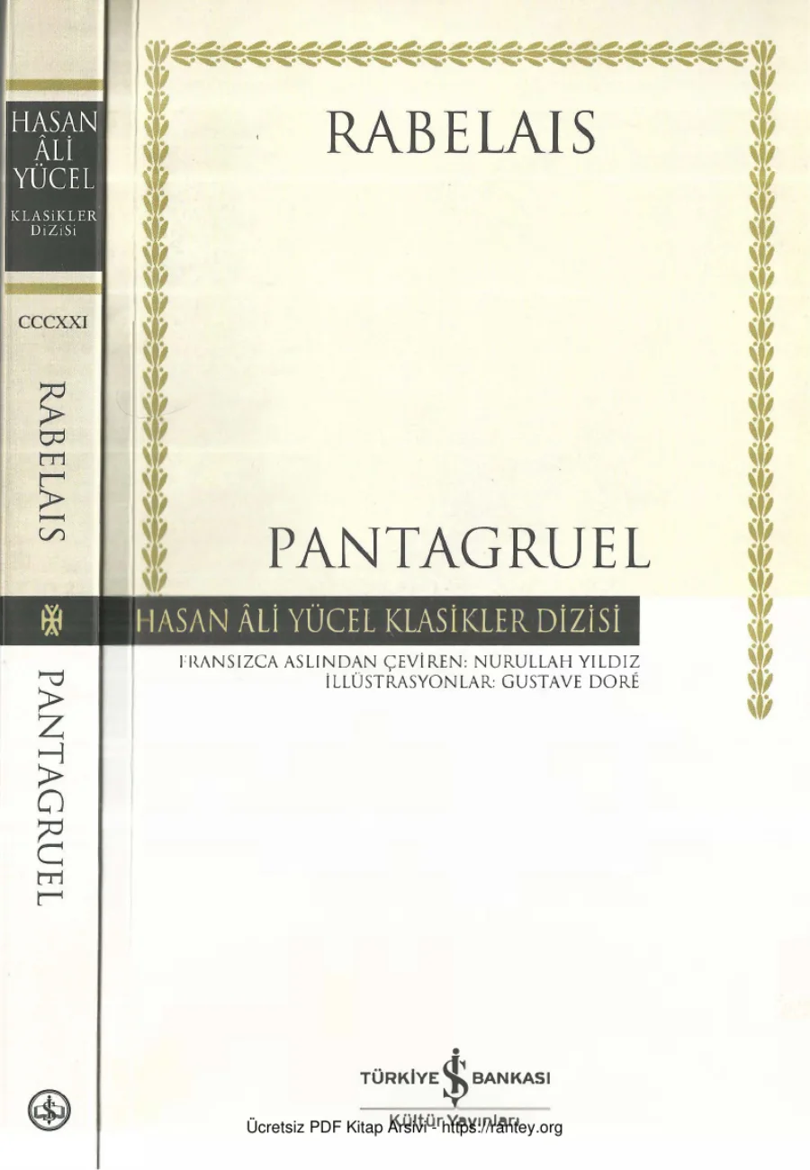 Rabelais Pantagruel kapak görseli