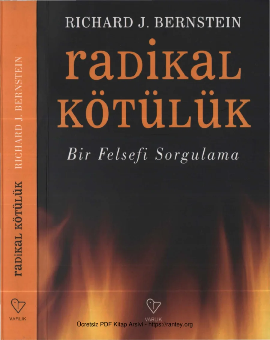 Radikal Kötülük Bir Felsefi Sorgulama kapak görseli