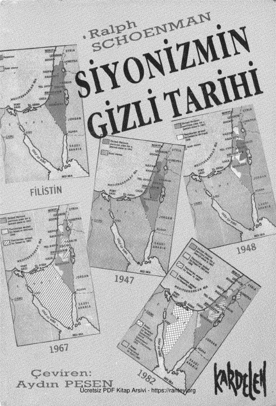 Ralph Schoenman Siyonizmin Gizli Tarihi kapak görseli