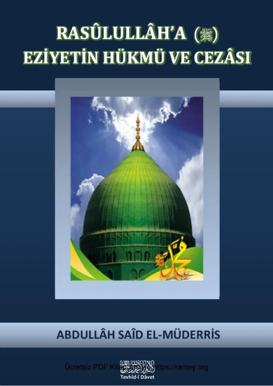 RASLULLHA SAV EZİYETİN HÜKMÜ Abdullh Sad el Müderris Ebu Abdulmumin Tekin Mıhçı kapak görseli