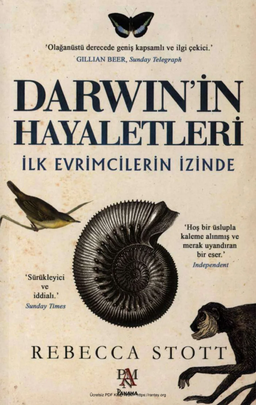 Rebecca Stott Darwinin Hayaletleri kapak görseli