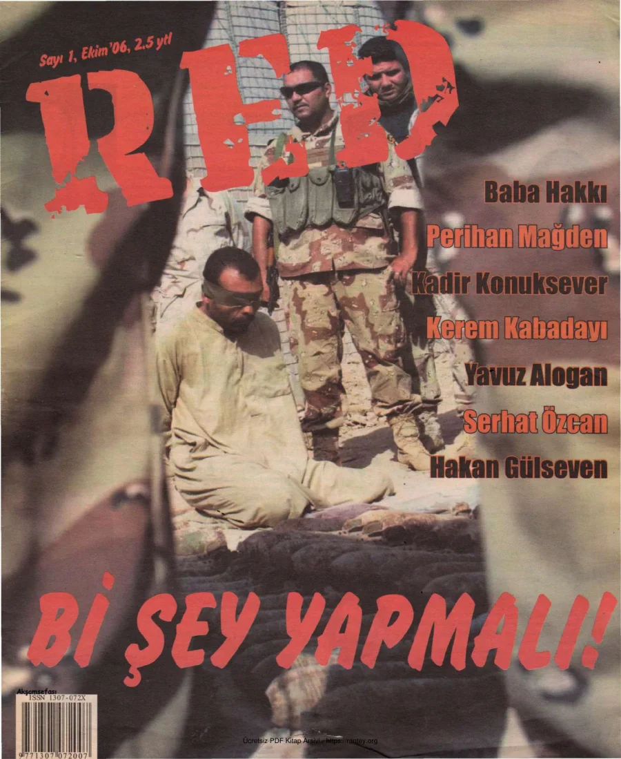 Red Sayı 001 Ekim 2006 kapak görseli