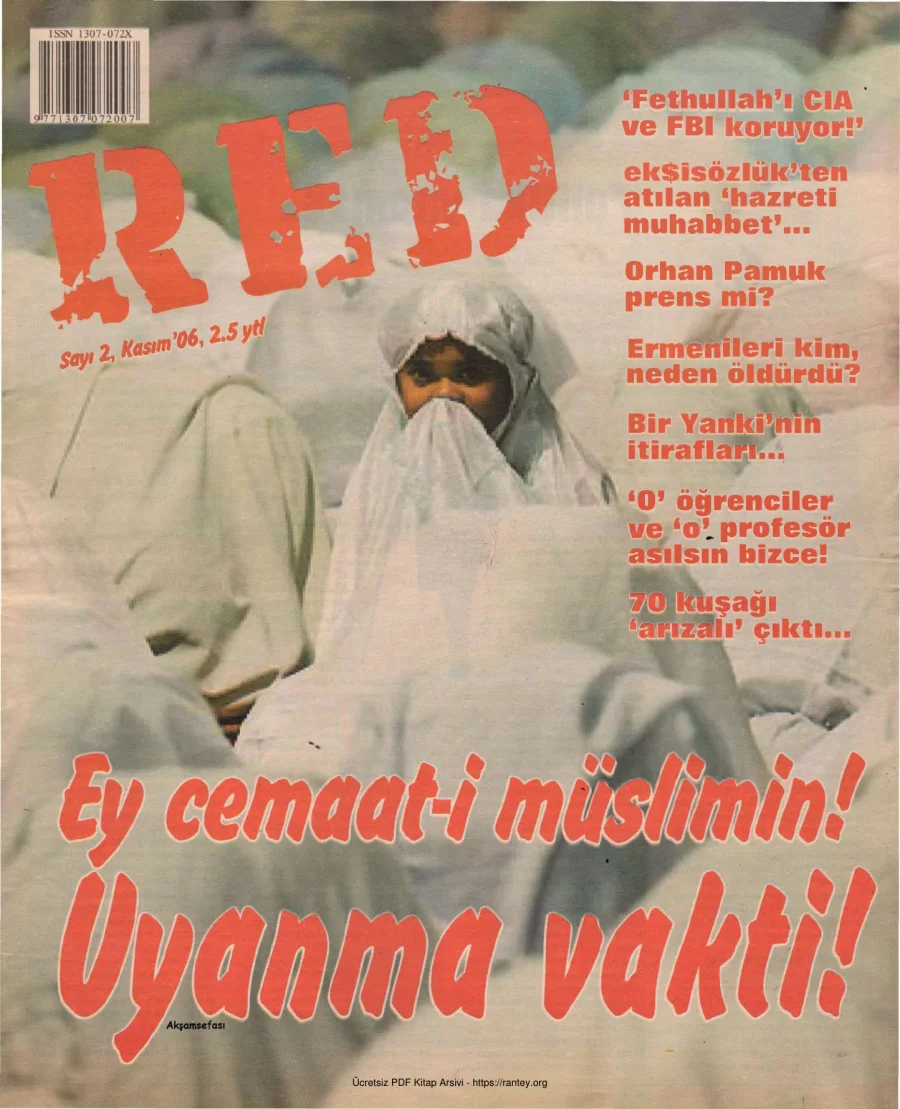 Red Sayı 002 Kasım 2006 kapak görseli